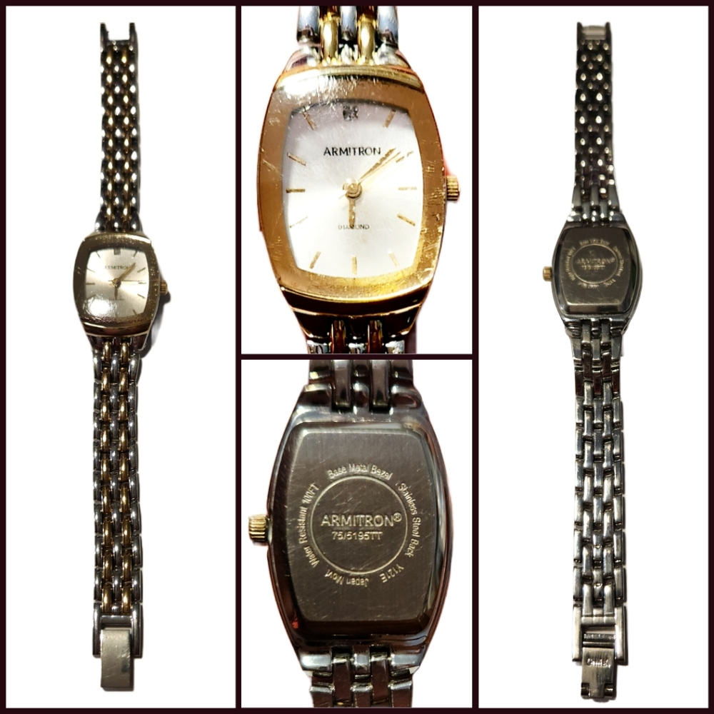 Armitron Ladies 75/5195SVTT Watch